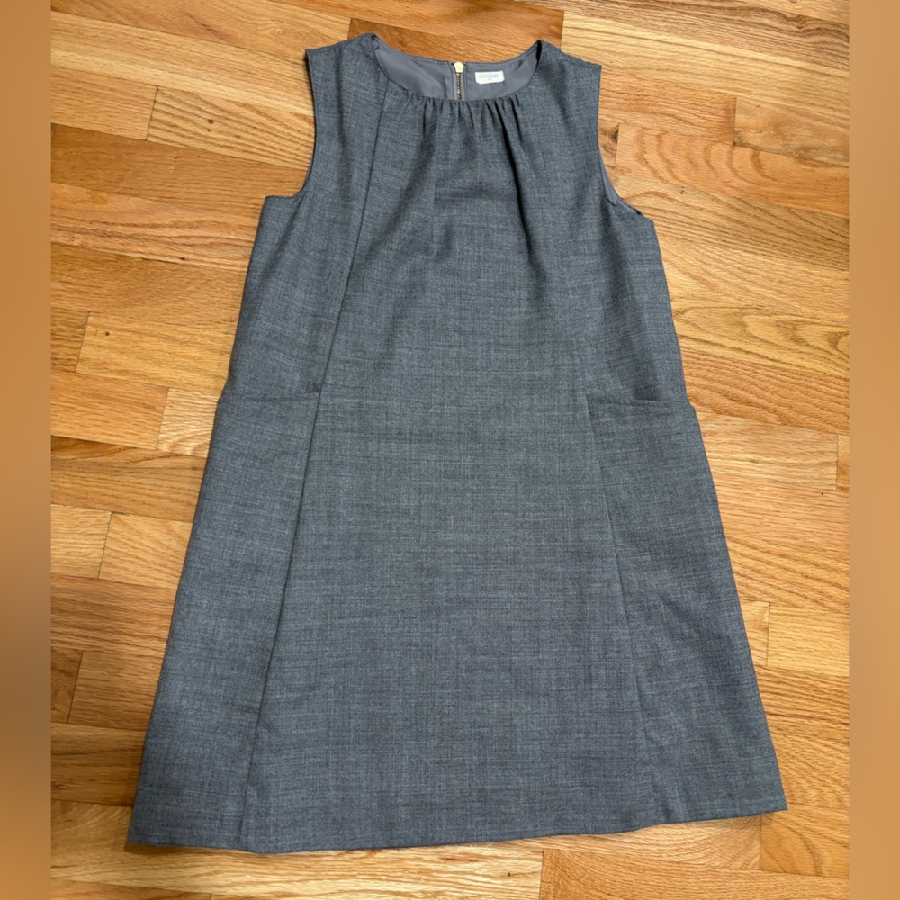 Crewcuts class grey dress size 8.